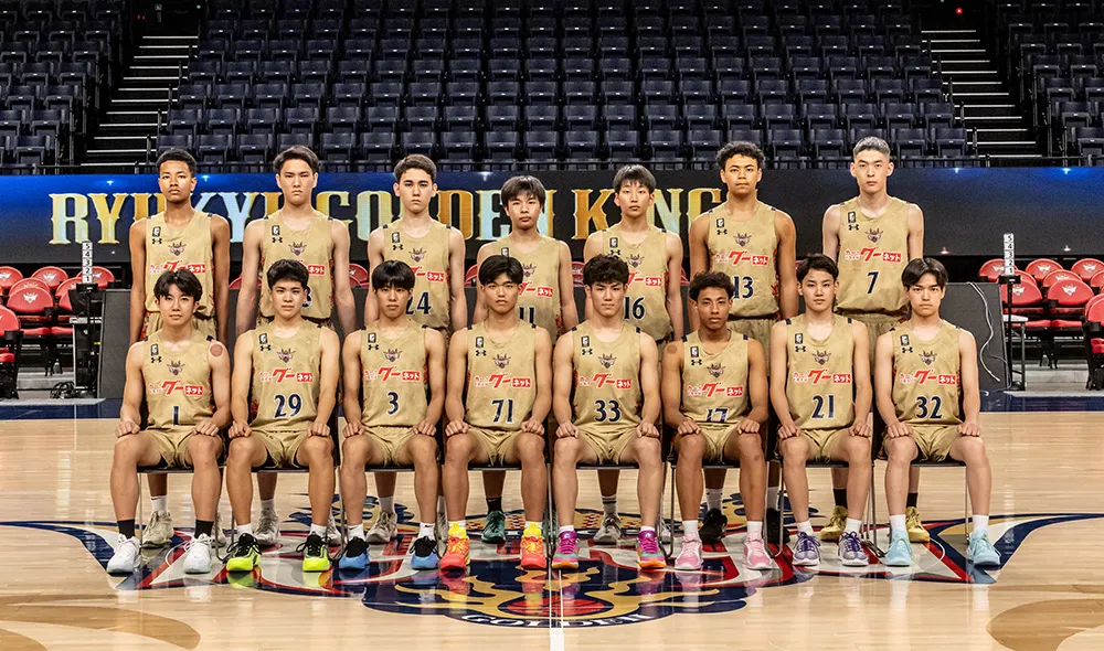 琉球ゴールデンキングス集合写真