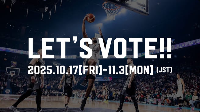 LET'S VOTE!! 2025.10.17[FRI]-11.3[MON](JST)