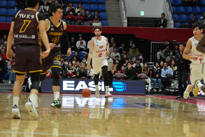 【EASL】アルバルク東京が昌原LGセイカーズに快勝、ライアン・ロシター「『この試合を絶対取るんだ』というマインドセットで挑んだ」