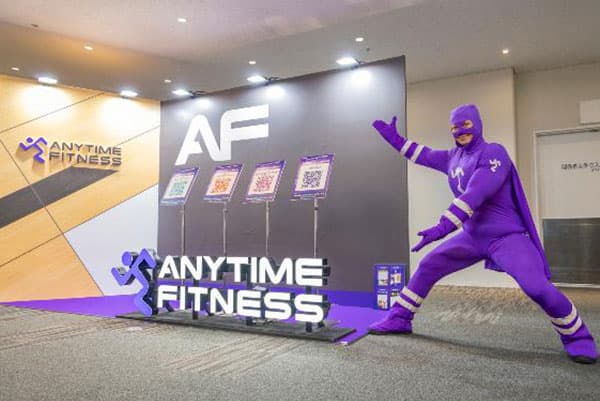 ANYTIME FITNESSブースのイメージ