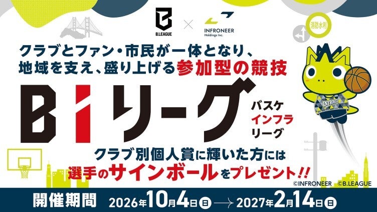 バスケインフラリーグ開催中！