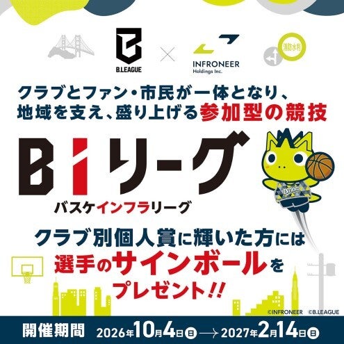 バスケインフラリーグ開催中！