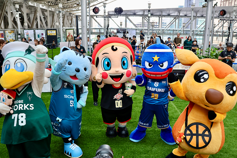 【マスコットたちも大活躍】B.LEAGUE関西5クラブ合同決起会 実施レポート～キュートなマスコットたち編～【オフショット大放出】
