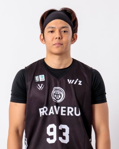 鹿児島レブナイズ オーセンティックユニフォーム 上良潤起選手