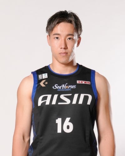シーホース三河　西田　選手サイン入り　ユニホーム 新品 Bリーグ シーホース三河 西田優大 直筆サイン入り レプリカ